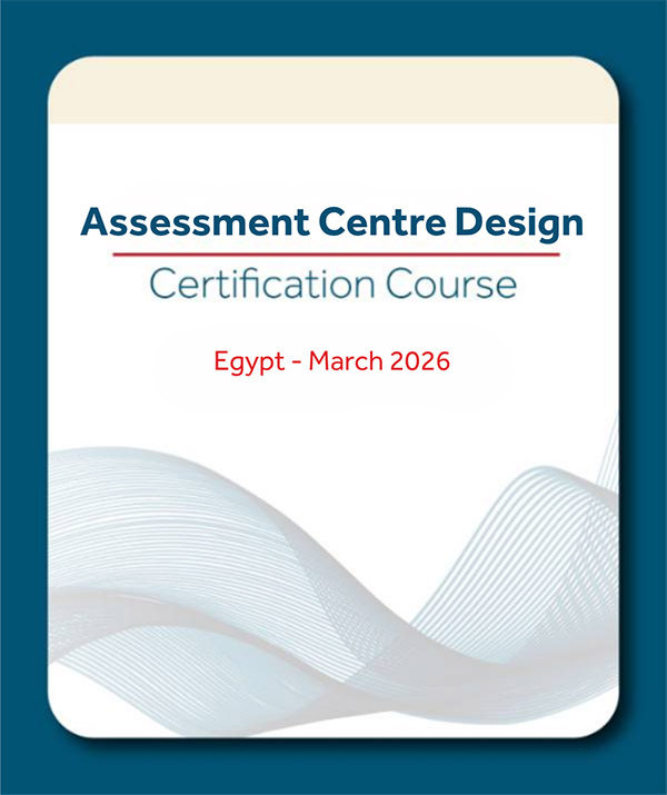 Assessment centre design Certification Course: march 2026