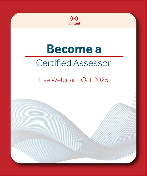 Become a Certified Assessor - Live Webinar 2